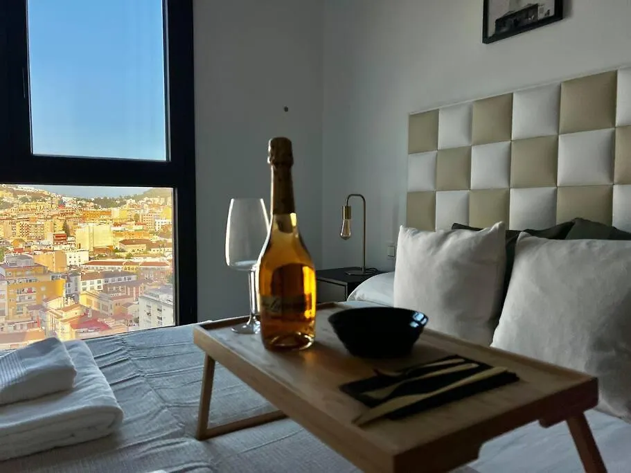 شقة Lujo En Malaga,Apartamento Con Vistas Espectaculares